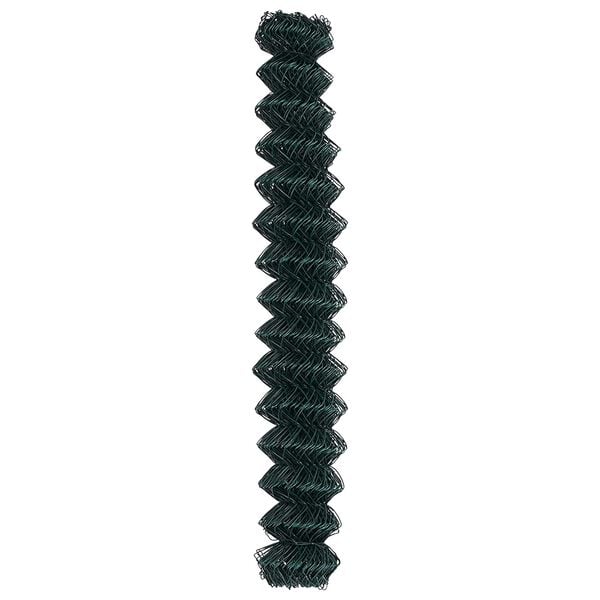 vidaXL Chain Link Fence Green 10 x 1.6 m Steel