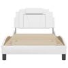 vidaXL Bed Frame White