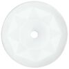 vidaXL Wash Basin 14.2x5.5" Ceramic White