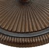 vidaXL Umbrella Base Bronze Cast iron Medium Decorative Inlays