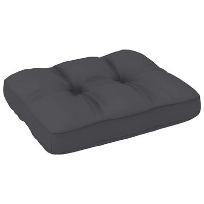 vidaXL Pallet Sofa Cushion Anthracite 19.7"x15.7"x3.9"