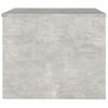 vidaXL Coffee Table Concrete Grey Engineered Wood Medium Coffee Table