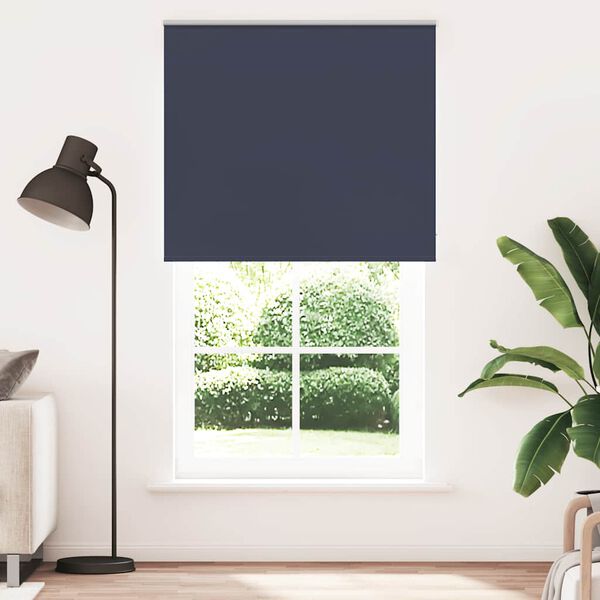 vidaXL Roller Blind Marine 100% Polyester 51.2x90.6 in Rollable
