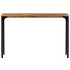 vidaXL Console Table Multicolour Reclaimed wood, Powder-coated steel