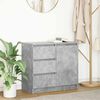 vidaXL Sideboard Concrete Grey Engineered Wood Medium Storage