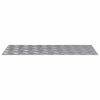 vidaXL Stair Tread Rectangular 4 pcs Silver 35.43 x 15.75 in Aluminium