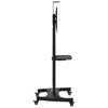 vidaXL TV Stand on Wheels 32-70 Inch Screen Max VESA 23.62x15.75" 132.3 lb