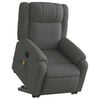 vidaXL Electric Stand Up Massage Recliner Chair Dark Grey