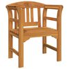 vidaXL Garden Rose Lounge Set 4 pcs Natural Solid Acacia Wood
