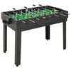 vidaXL 15-in-1 Multi Game Table 47.6x24.0x32.3" Black
