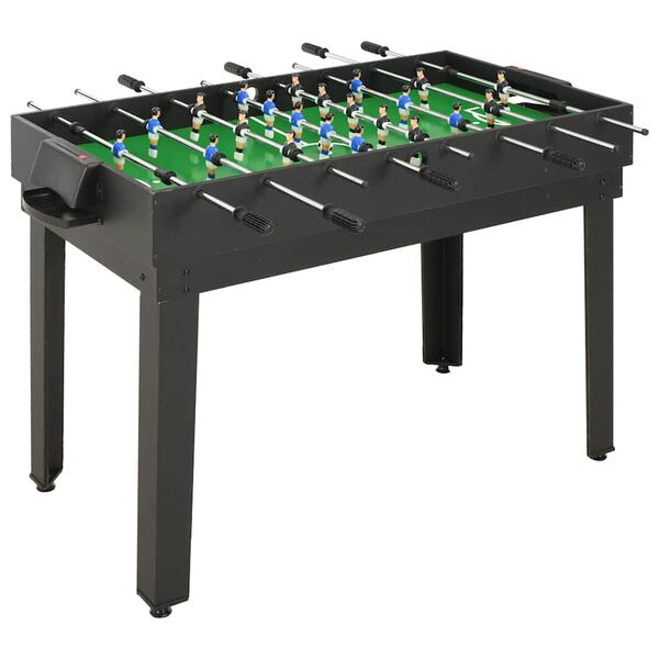 vidaXL 15-in-1 Multi Game Table 47.6x24.0x32.3" Black