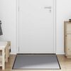 vidaXL Doormat Grey Polypropylene and PVC 35.4 x 59.1 in Doormat