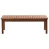 vidaXL Garden Sofa Set Brown Solid Acacia Wood Medium Durable