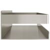 vidaXL Shower Shelf Silver 304 Stainless Steel One Size Shower Shelf