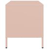 vidaXL TV Cabinet Pink Cold-rolled steel 26.8x15.4x17.1 in TV Cabinet