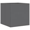 vidaXL Foldable Storage Box Set of 4 Grey with rocket pattern
