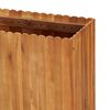 vidaXL Raised Bed Natural wood color Solid acacia wood 59.1x11.8x19.7 in