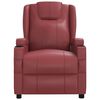 vidaXL Massage Chair Wine Red
