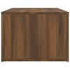 vidaXL Coffee Table Brown Oak Engineered Wood 39.4 in x 19.7 in x 14.2 in