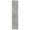 vidaXL Highboard Concrete Grey Engineered wood Highboard Rectangular