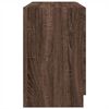 vidaXL Sink Cabinet Brown oak Engineered wood Standard Storage