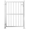 vidaXL Garden Gate 39.4" x 57.1" Stainless Steel