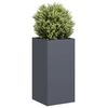 vidaXL Planter Anthracite Cold-rolled steel Large Decorative Inlays