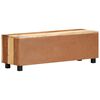 vidaXL TV Unit Natural wood with multicolor grains
