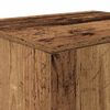 vidaXL Storage Cabinet 2 pcs Old Wood 46.46 x 16.14 x 15.75 in