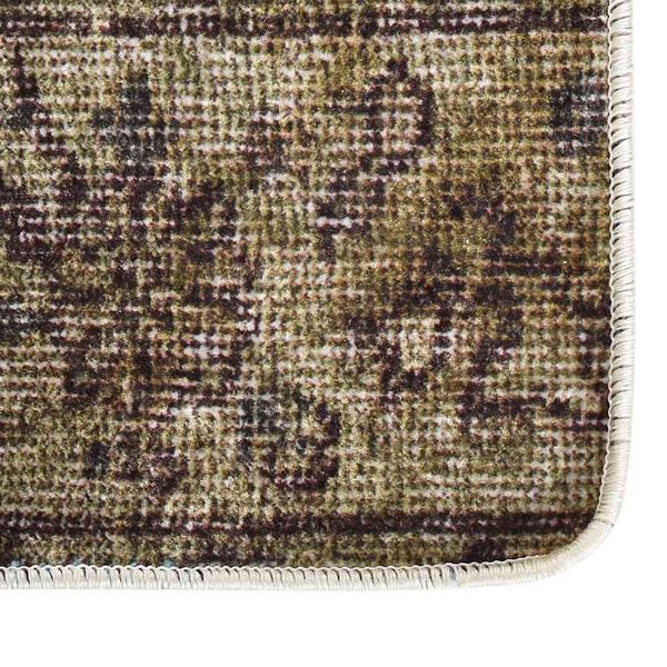 vidaXL Rug Multicolor 100% Polyester 63.0 x 90.6 in Area Rug