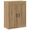 vidaXL Wall Mounted Cabinet Artisan Oak Engineered Wood Medium