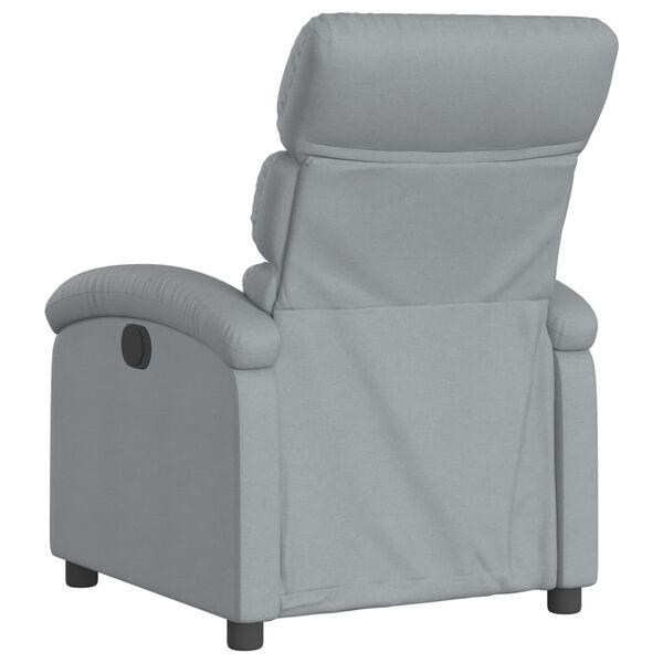 vidaXL Massage Recliner Chair Light grey