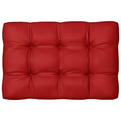 vidaXL Pallet Sofa Cushion Red 47.2"x31.5"x3.9"