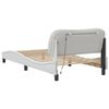vidaXL Bed Frame White