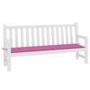 vidaXL Patio Bench Cushion Pink 78.7x19.7x1.6" Fabric
