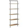 vidaXL Bookshelf artisan oak 60 x 24 x 168 cm Engineered wood