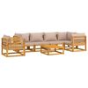 vidaXL Garden Lounge Set Taupe