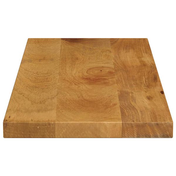 vidaXL Table Top 35.4"x15.7"x1" Rectangular Solid Wood Mango
