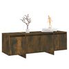 vidaXL TV Cabinet Smoked Oak Engineered Wood Standard Rectangular