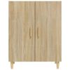 vidaXL Sideboard Sonoma oak Engineered wood Medium Sideboard