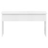 vidaXL Coffee Table High gloss white Engineered wood Medium