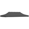vidaXL Party Tent Roof 9.8'x19.7' Anthracite