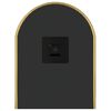 vidaXL Wall Mirror Gold Glass 23.6 x 9.8 in Mirror Wall Mirror Oval
