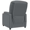 vidaXL Massage Chair Anthracite Faux leather Standard