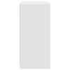 vidaXL Wardrobe White Engineered wood Compact Wardrobe Rectangular