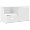 vidaXL Corner Cabinet White Engineered Wood 78.7 in long, 17.7 in high