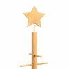 vidaXL Wooden Christmas Tree with Stand Brown 59.06 in Bamboo