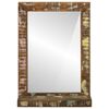 vidaXL Bathroom Mirror Brown 50 x 22 x 70 cm Solid Reclaimed Wood