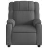 vidaXL Massage Recliner Chair Dark Grey