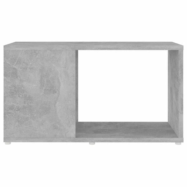 vidaXL TV Cabinet Concrete Grey Engineered Wood Medium Rectangular